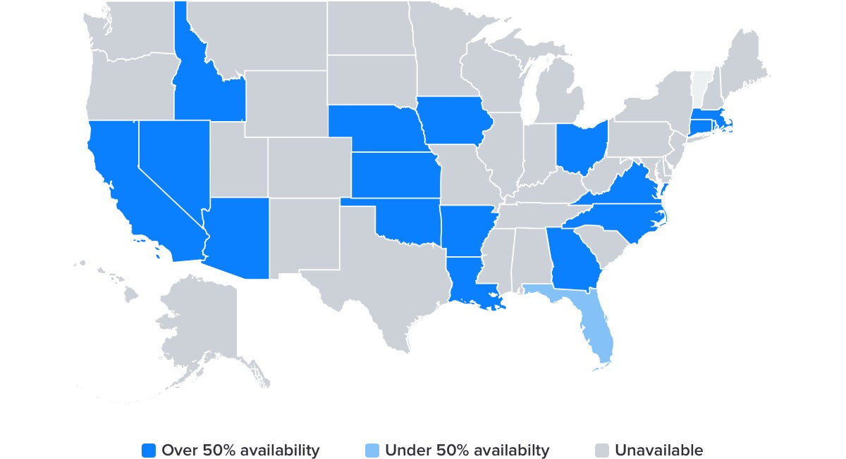Cox Internet Cable Tv Availability Service Coverage Map