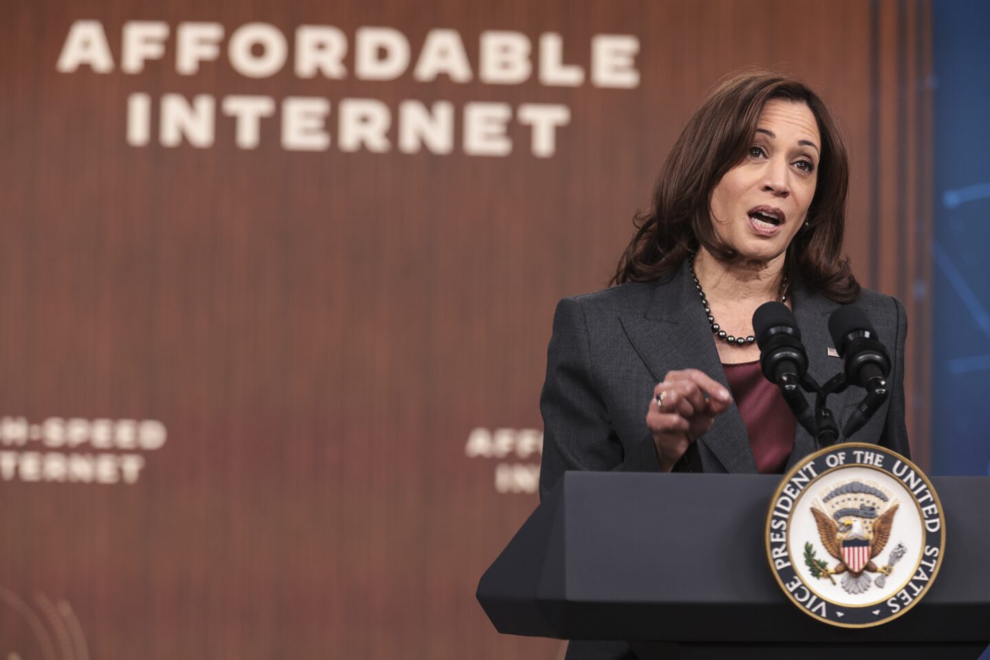 Vice President Harris Delivers Remarks On Affordable High-Speed Internet
