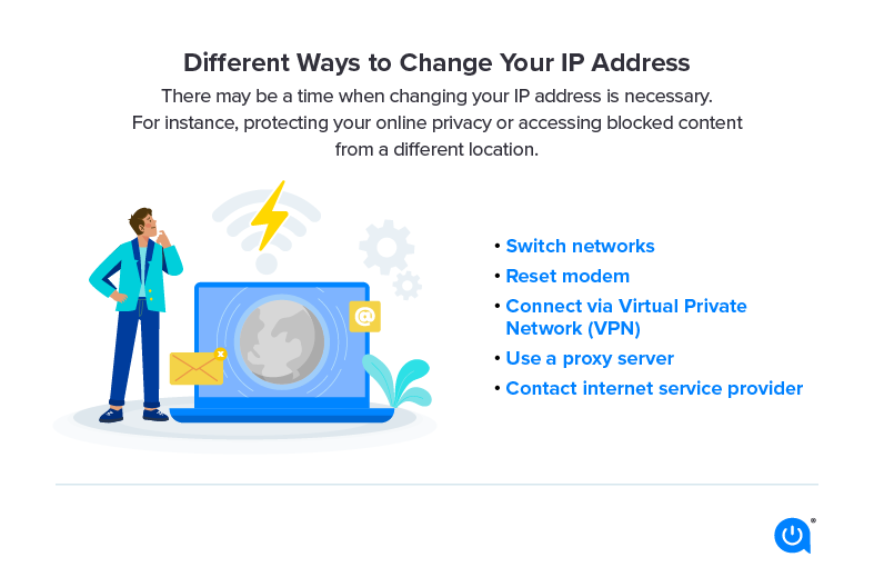 Différentes façons de modifier votre adresse IP